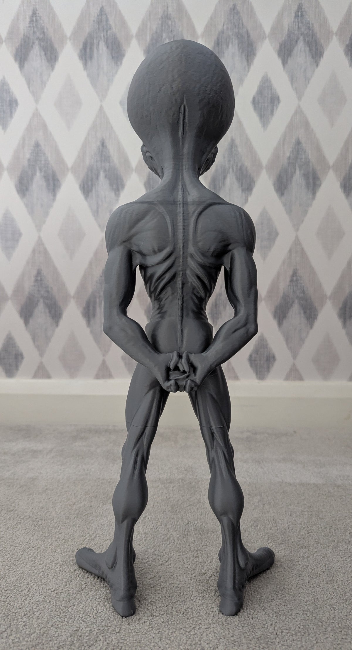 The Watcher -Exclusive Grey Alien Statue – 47cm Tall