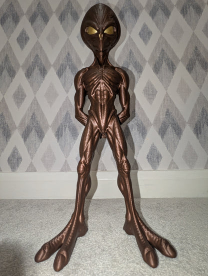 The Watcher -Exclusive Grey Alien Statue – 47cm Tall