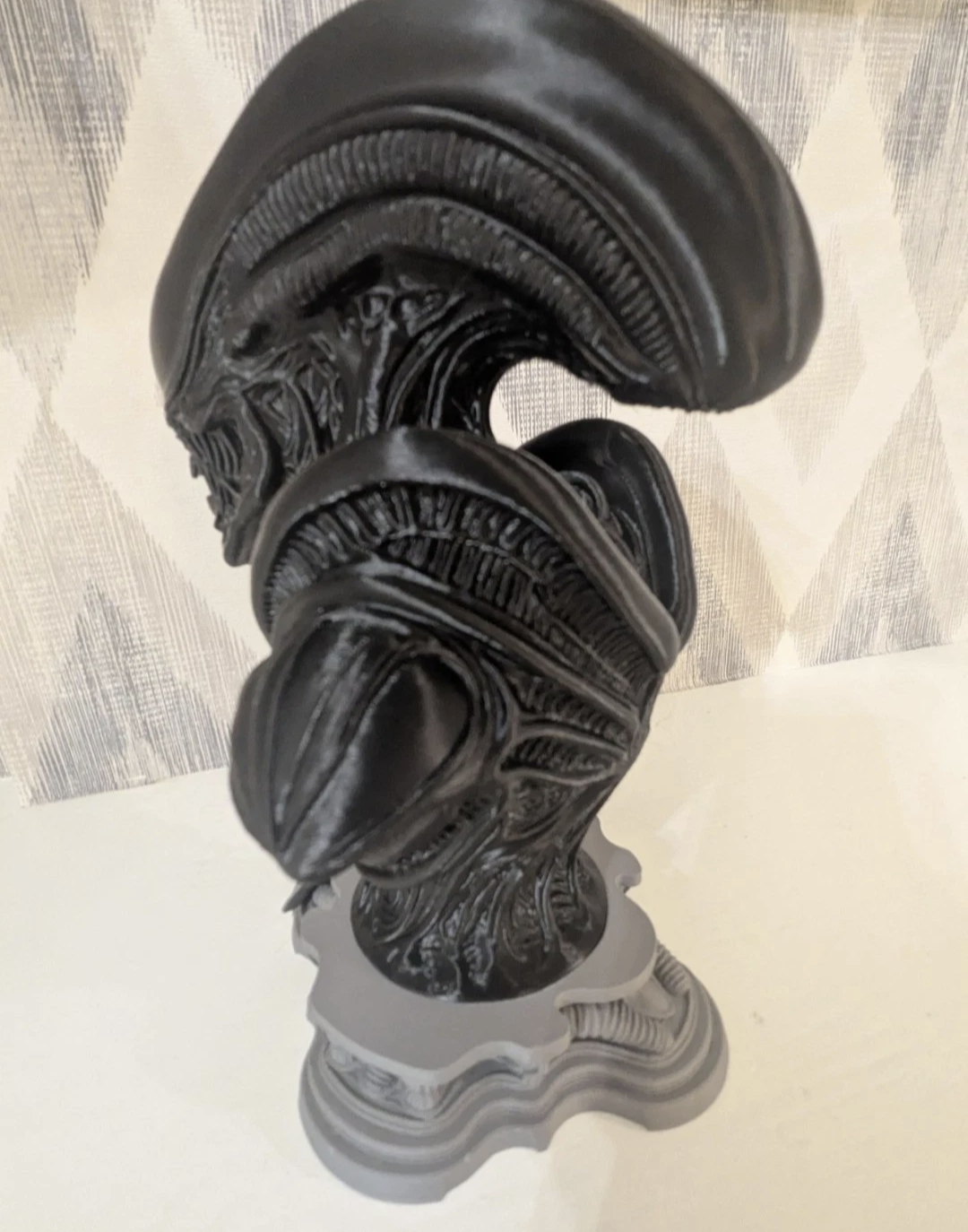 Xenomorph Alien Bust Statue - 22cm Premium 3D Printed Collectible 🇬🇧 UK seller