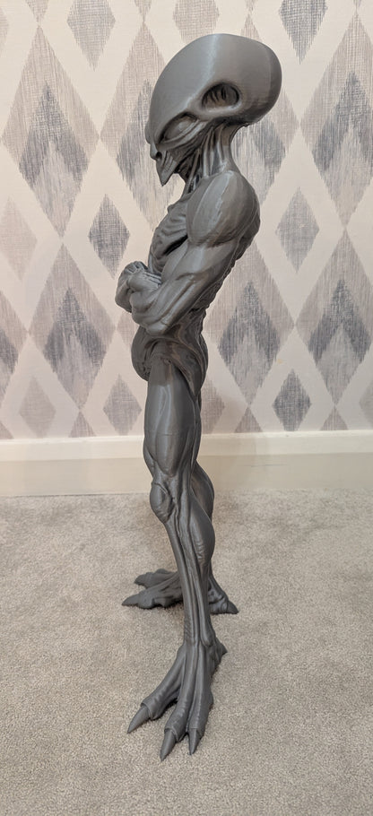 Exclusive Grey Alien Statue – 60cm Tall Masterpiece**