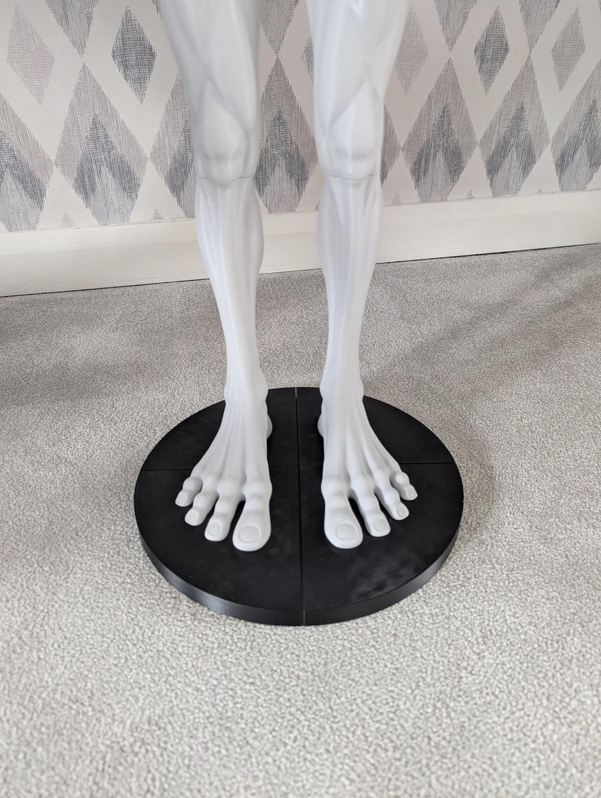 Gray Alien Figurine 3foot Tall –Sci-Fi-Detailed Sculpture -Collectible Uk Seller