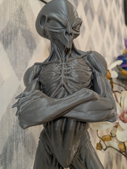 Exclusive Grey Alien Statue – 60cm Tall Masterpiece**