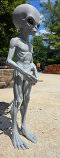 Gray Alien Figurine 3foot Tall –Sci-Fi-Detailed Sculpture -Collectible Uk Seller