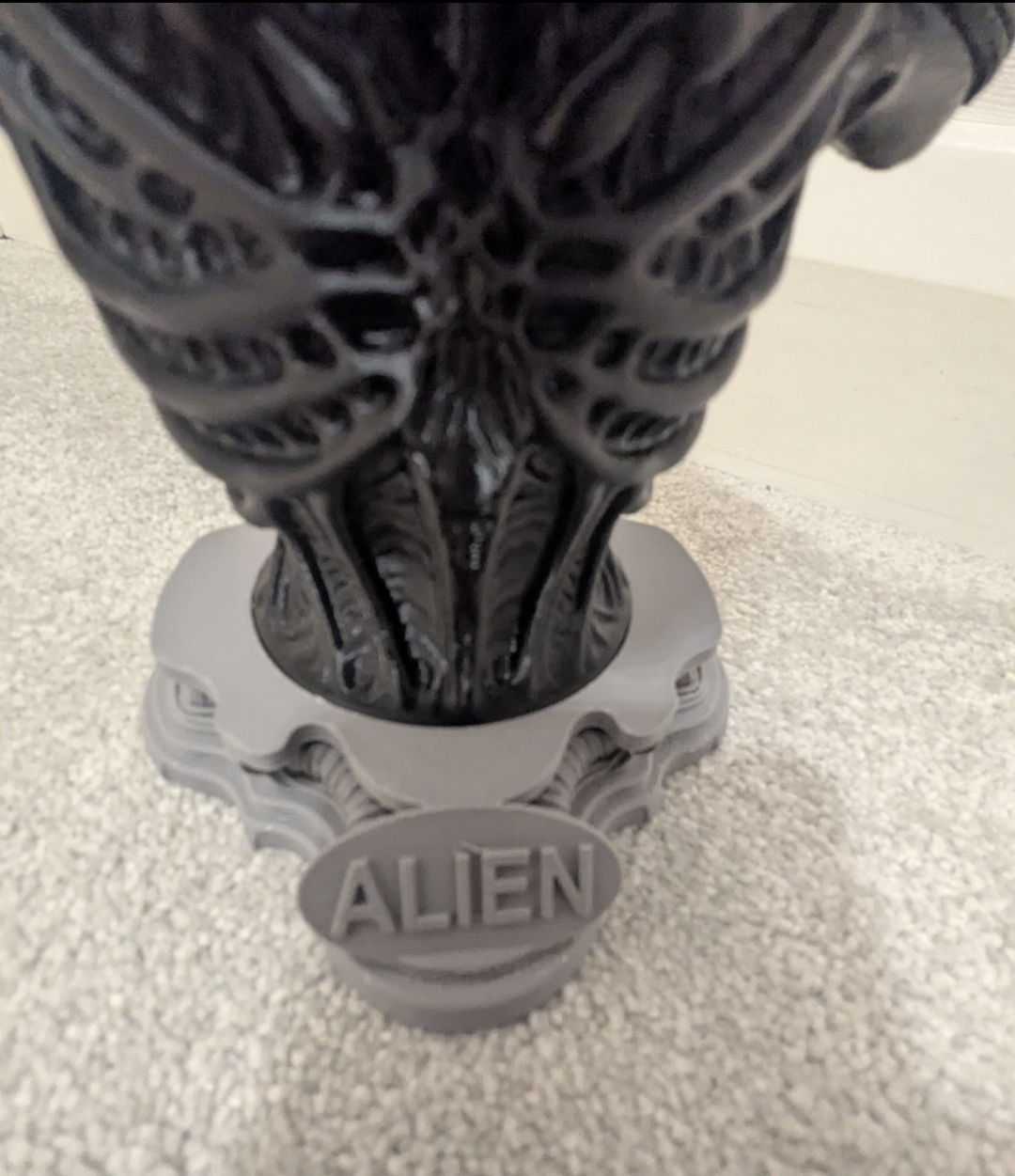 Xenomorph Alien Bust Statue - 22cm Premium 3D Printed Collectible 🇬🇧 UK seller