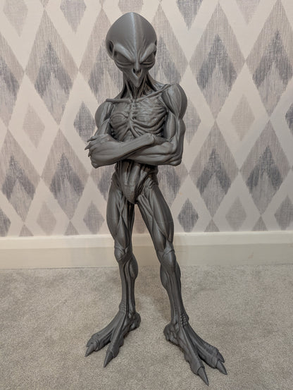 Exclusive Grey Alien Statue – 60cm Tall Masterpiece**